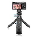 for Sony Vlogging Hand Grip Tripod, OLED Rechargeable Wireless