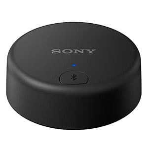 sony wla-ns7 wireless tv adapter for tv watching compatible with most sony wireless headphones and neckband speakers black