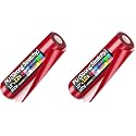 Sooez 12" x 12ft Heat Transfer Rolls - Stretchy PU HTV Vinyl Red for Shirts, Iron On Vinyl - Easy Cut &amp; Weed - Matte Finish (Pack of 2)