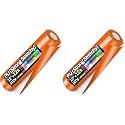 Sooez 12" x 12ft Heat Transfer Vinyl Rolls, PU (Strong Stretchy) HTV Orange for Shirts, Iron on Vinyl for All Cutter Machine, Easy to Cut &amp; Weed for DIY Heat Design, Matte Finish (Pack of 2)