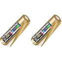 Sooez 12" x 12ft Heat Transfer Vinyl Rolls, Strong Stretchy PU HTV Gold for Shirts, Easy Cut &amp; Weed DIY Heat Vinyl Design, Matte Finish (Pack of 2)