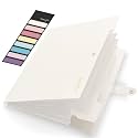 Sooez Accordion File Organizer, Expanding File Folder with Label, 5 Pocket