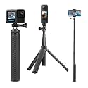 SOONSUN 3-in-1 Waterproof Selfie Stick Tripod for GoPro Action Cameras