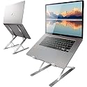 SooPii Laptop Stand, Detachable Computer Stand, Ergonomic Aluminum Laptop Stand for Desk, Laptop Riser Notebook Holder Compatible with MacBook Pro Air (Silver-2)