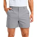 Soothfeel Men's Casual Shorts 5/7/9 Inch Golf Dress Shorts with 4 Pockets