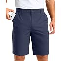 Soothfeel Men's Casual Shorts 5/7/9 Inch Golf Dress Shorts with 4 Pockets