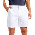 Soothfeel Men's Casual Shorts 5/7/9 Inch Golf Dress Shorts with 4 Pockets