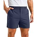 Soothfeel Men's Casual Shorts 5/7/9 Inch Golf Dress Shorts with 4 Pockets