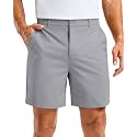 Soothfeel Men's Casual Shorts 5/7/9 Inch Golf Dress Shorts with 4 Pockets