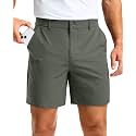 Soothfeel Men's Casual Shorts 5/7/9 Inch Golf Dress Shorts with 4 Pockets