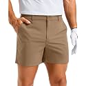 Soothfeel Men's Casual Shorts 5/7/9 Inch Golf Dress Shorts with 4 Pockets
