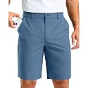 Soothfeel Men's Casual Shorts 5/7/9 Inch Golf Dress Shorts with 4 Pockets