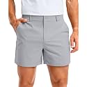 Soothfeel Men's Casual Shorts 5/7/9 Inch Golf Dress Shorts with 4 Pockets