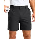 Soothfeel Men's Casual Shorts 5/7/9 Inch Golf Dress Shorts with 4 Pockets