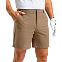 Soothfeel Men's Casual Shorts 5/7/9 Inch Golf Dress Shorts with 4 Pockets