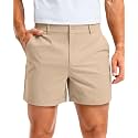 Soothfeel Men's Casual Shorts 5/7/9 Inch Golf Dress Shorts with 4 Pockets