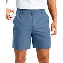 Soothfeel Men's Casual Shorts 5/7/9 Inch Golf Dress Shorts with 4 Pockets