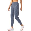Soothfeel Women39s Joggers with Zipper Pockets High