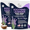Soothing Lavender Epsom Salt Foot Soak, Night Time Relaxation, Refresh Feet