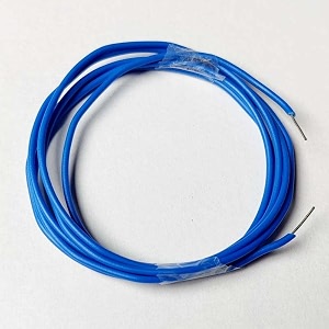 23 gauge blue breadboard wire 1 meter single core pack of 1 electronic wire compatible with breadboards and electronic circuits