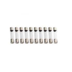 branded 250v size 5x20 fast blow glass fuse pack of-10 5 amp
