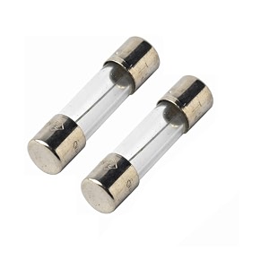 branded 250v size 5x20 fast blow glass fuse pack of 3 amp 2