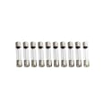 Branded 250V Size 5X20 Fast Blow Glass Fuse Pack of (10 Amp, 10)