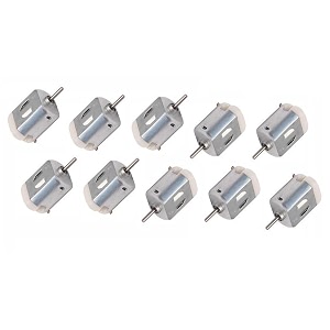 branded mini dc toy motor 6v high-speed for rc toys and rc cars pack of 10 motors