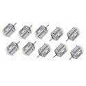 Branded Mini DC Toy Motor 6V, High-Speed, for RC Toys and RC Cars Pack of (10) Motors