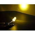 BRANDED Ultra Bright Clear/Transparent LED (Light Emitting Diode) Size 5mm Pack of (WARM WHITE, 20pcs)