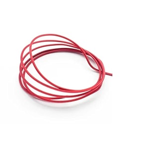 breadboard wire 23 gauge wire hookup wire single corestrain for breadboard pack of- 1 meter red
