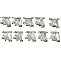 Stainless Steel Multipurpose Safety pins for Women/Girls Pack of Mixed Sizes 100 Pins