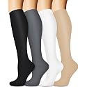 Sooverki Compression Socks for Women and Men Circulation (3/4 Pairs) is Best Support for Running Athletic Cycling Hiking
