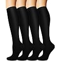 Sooverki Compression Socks for Women and Men Circulation (3/4 Pairs) is Best Support for Running Athletic Cycling Hiking