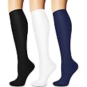Sooverki Compression Socks for Women and Men Circulation (3/4 Pairs) is Best Support for Running Athletic Cycling Hiking