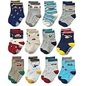 SooWoo® Boy’s Anti-Skid Grip Cotton Socks