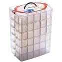 Sooyee 6 Layers Stackable Storage Container 60 Adjustable Compartments