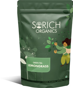 sorich organics lemongrass herbal tea rich in antioxidants high in vitamin boosts metabolism green tea pouch 50 g