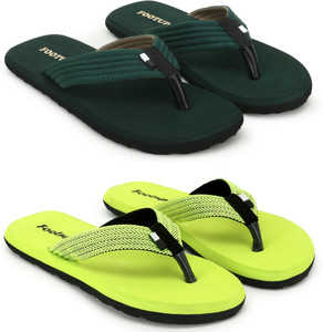 sosu 2 pairs eva  premiun comfort all seasons trendy slippers - pack of 2 men slippers multicolor  10