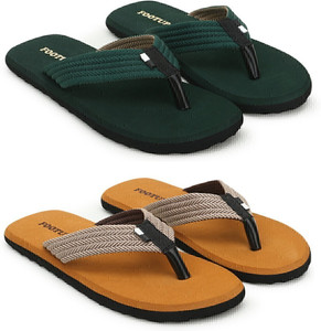 sosu men 2 pairs eva  premiun comfort all seasons trendy slippers - pack of 2 slippers