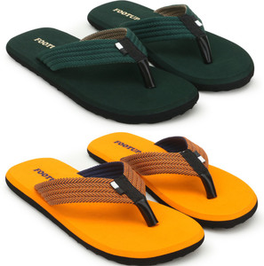 sosu 2 pairs eva  premiun comfort all seasons trendy slippers - pack of 2 men flip flops multicolor  8