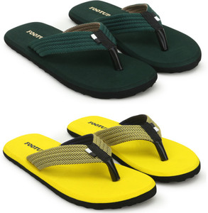 sosu 2 pairs eva  premiun comfort all seasons trendy slippers - pack of 2 men slippers multicolor  8