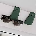 Sotfamily Sunglass Holder for Car Visor Suede