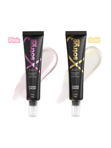 sotrue strobe cream gold  pink for face radiance multipurpose strobe cream highlighter