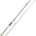 Sougayilang Fishing Rods, 2PC Spinning Rod and Casting Rod with Cork Handle Grip-5.9ft-Spinning