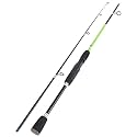 Sougayilang Graphite Lightweight Trout Rods 2 Pieces EVA Handle Crappie Spinning Rod - 5.9FT
