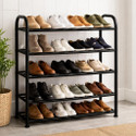 SOUKIO Metal Plastic Shoe Stand