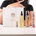 Soul Stories Pregnancy Pamper Kit | Organic Self-Care Gift Set for Moms-to-Be | Massage, Nail & Cuticle Care, Intimate Wax & Lemongrass Bath Salt | Prenatal Relaxation & Skincare