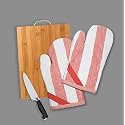 Soul Tex Cotton Hand Gloves for Oven | Colorful Professional Cotton Oven Mitt Gloves for Cooking &amp; Baking | Heat Resistant Microwave Oven Mitts | Pack of 2