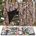 Soulchen 2 Pcs Hunting Tree Stand Blind Kit with 2 Man Seat Cushion